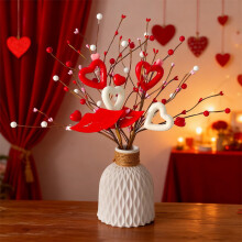 Décoration de branches en forme de cœur pour mariages en extérieur – Fleurs artificielles réalistes, couleur toute l'année, compatibles avec