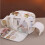 Τσάντα αποθήκευσης μακιγιάζ για ταξίδια με πολλαπλά διαμερίσματα, αδιάβροχα 4