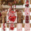 Linen Table Runner with Red Hearts – 33 x 183 cm 1