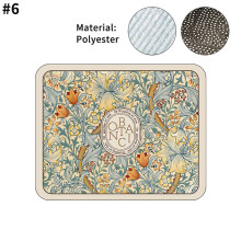 Tapis d'égouttage super absorbant, grand tapis d'égouttage pour le café, idéal pour le plan de travail de la cuisine et facile à nettoyer.