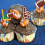 24 τεμάχια διακοσμητικά για cupcakes ποδοσφαίρου, οδοντογλυφίδες μιας χρήσης με θέμα 5
