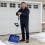 Orange Heavy-Duty Plastic Snow Shovel – Wide Detachable 6