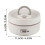 Isolierte Lunchbox aus Edelstahl, quadratisch, 1,2 l 2