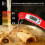 Digital grilltermometer med rostfri stålprob, LED 5