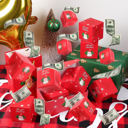 Überraschungsgeschenkbox für Weihnachten, Geburtstag oder Bargeld (Pop-up) 2