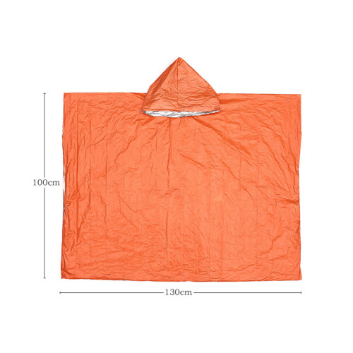 5Pcs Portable Emergency Outerwear With Heat Reflection For Wild 2