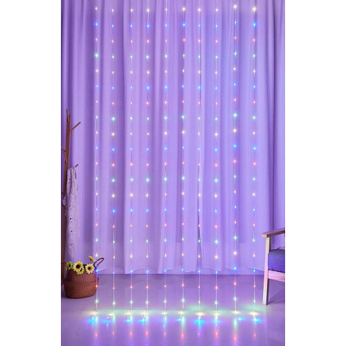 LED-verhovalot 100/200/300 LED USB vedenpitävä 8 tilaa