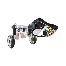 Two Wheel Pet Leg Support Wheelchair Adjustable Frame- M
