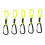 5pack Multicolour Elastics Cord Strong Elastics Rope with Hook Bungee Cord 1