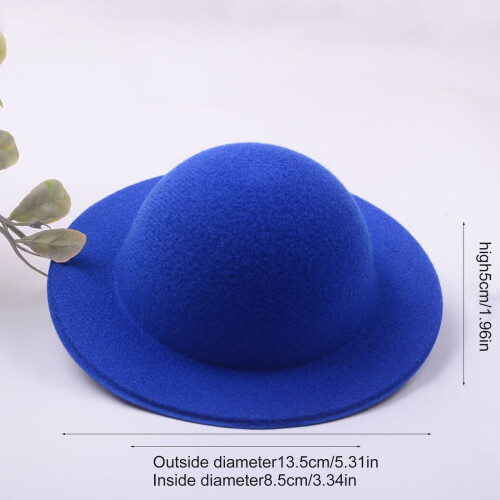 Artistic hat base handmade soft shapeable for weddings or 2