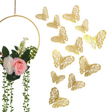 Muurstickers met vlinders, meerkleurig, 12-delige set