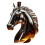 Creatief paardenhoofd inspireert-transparant 1000ml 1