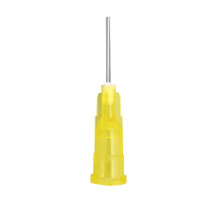 50 agujas dispensadoras de punta roma de PP + acero inoxidable
