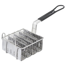Food-Safe Stainless Steel 4-Slot Taco Basket, U-Shaped Deep Fryer Basket for Corn Shells – Non-Stick, Easy Clean, Compatible with Home & Restaurant
