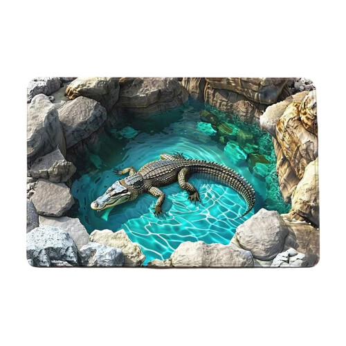Πατάκι για εξωτερική/εσωτερική πόρτα, 15,7"x23,6", αδιάβροχο και αντιολισθητικό, 1