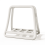 Justerbar vertikal laptopstativ, hvid, 1-pak 5
