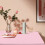 Plastduk Rektangulär 72x54 tum Rosa Storpack 4