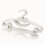 10 Pack Kids Bow-Shaped Coat Hangers, PP Plastic, 29 x 17 cm 1