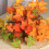 4 feuilles d'érable artificielles simulées, accessoires pour compositions florales 5