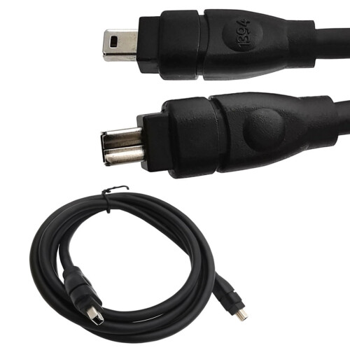 Καλώδιο iLinkDV 4 ακίδων σε 4 ακίδες, καλώδιο Wire400IEEE1394, για ψηφιακές συσκευές, 1