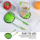 Support réglable pour sacs de congélation RUseeN (4 pièces) – Accessoire de cuisine 6