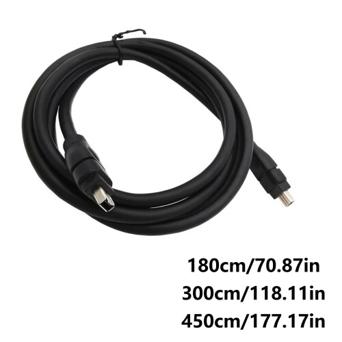 Καλώδιο iLinkDV 4 ακίδων σε 4 ακίδες, καλώδιο Wire400IEEE1394, για ψηφιακές συσκευές, 2
