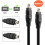 Επαγγελματικό καλώδιο 400IEEE1394Cable4Pin Connectors για βιντεοκάμερες και μουσικό εξοπλισμό 8