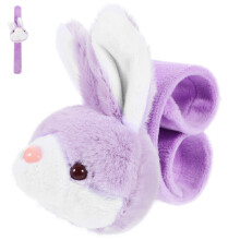 Animal party bag fillers stuffed animal slap bracelet set