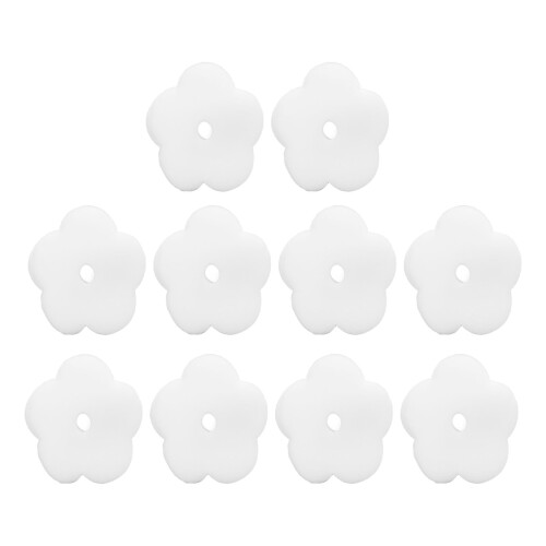 10 pièces d'éponge en forme de fleur pour spa 8.3 cm Absorber 2