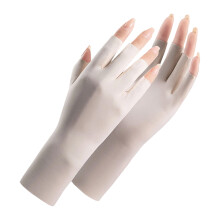 UV-werende vingerloze handschoenen met verkoelend mesh (1 paar)