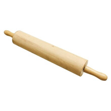 15" Wooden Rolling Pin, 3.25" Dia – Classic Dough Roller for Fondant, Pie Crust, Cookies & Pastry – Compatible with All Baking Needs