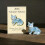 Hand-Carved Blue Moonstone Fox Pair 5