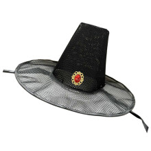Historical Korean Design Hat Lightweight Breathable Fabric Stage