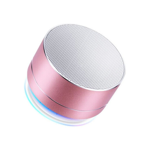 Mini Bluetooth-højttaler med LED-lys, bærbar trådløs 1