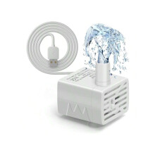 Macska szökőkút szivattyú, ultra csendes, USB5V merülő, IPX8