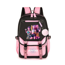 (Z1) 2026 K-Pop Demon Hunters Anime School Backpack Cute Cartoon Print Bag for Student
