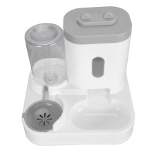 Automatic Water Dispenser for Cats,Pet Food Water Dispenser 2 in 1 Large Capacity Detachable
