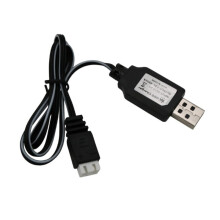 USB-laddningskabel 7,4V trepolig förlängningskabel för litium