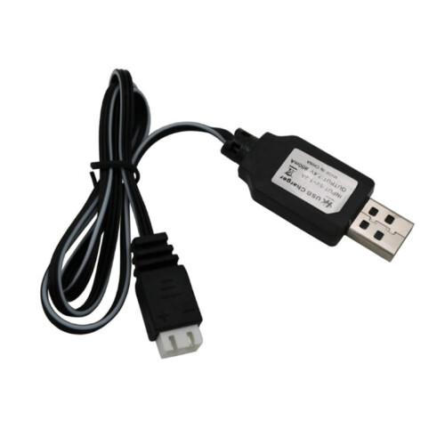 USB-opladerkabel 7,4V trebenet forlængerkabel til lithium