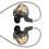Ακουστικά τυχερού παιχνιδιού καλωδίων Earbuds στα ακουστικά αυτιών με τα βαθιά 3