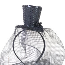 Kids Fascinator Top Hat Pillbox Hat for Cocktail Tea Party Headwear
