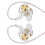 Ακουστικά τυχερού παιχνιδιού καλωδίων Earbuds στα ακουστικά αυτιών με τα βαθιά 7