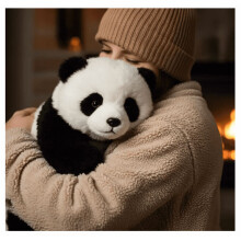 Peluche Panda Pandy – Jouet de réconfort ultra-doux et câlin,