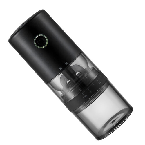 Efficient Electric Coffee Grinder Offering Upgraded Motor-Black