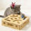 Caja de rompecabezas para mascotas de interior con bolas de colores 5