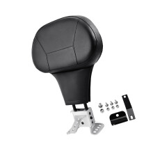 Pack of 1 Adjustable Motorcycle Driver and Backrest with