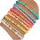 Bracelets de surfeur en perles de pâte polymère (9 pièces) 1