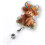 Porta-crachá retrátil Highland Cow Nurse de 24 polegadas 1