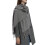 Κλασικό καρό κασκόλ και σάλι για γυναίκες, oversized, απαλό χειμωνιάτικο τυλιχτό με 4