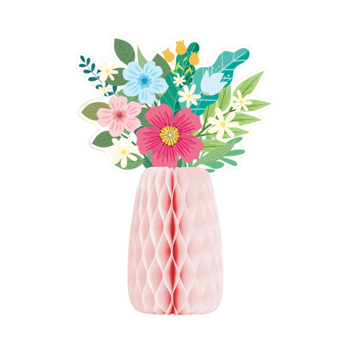 Dreidimensionale Papiervase, Wabendekoration für-1 1